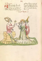 Picture 102 of 147 from "Elsässische Legenda Aurea" (1419), leaf 660