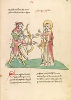 Picture 9 of 147 from "Elsässische Legenda Aurea" (1419), leaf 73
