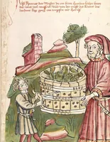 Picture 39 of 137 from Historia septem sapientum, dt. ; Martinus Oppaviensis: Chronicon pontificum et imperatorum, dt. (1450), leaf 123