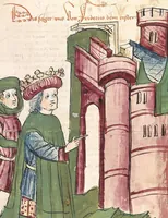 Picture 109 of 137 from Historia septem sapientum, dt. ; Martinus Oppaviensis: Chronicon pontificum et imperatorum, dt. (1450), leaf 427