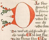 Picture 25 of 137 from Historia septem sapientum, dt. ; Martinus Oppaviensis: Chronicon pontificum et imperatorum, dt. (1450), leaf 89