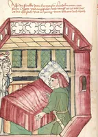 An illustration from Historia septem sapientum, dt. ; Martinus Oppaviensis: Chronicon pontificum et imperatorum, dt. (1450)