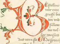 Picture 38 of 142 from Historia septem sapientum, dt. ; Martinus Oppaviensis: Chronicon pontificum et imperatorum, dt. (1450), leaf 124