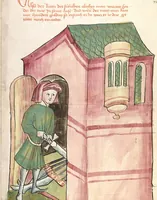 Picture 46 of 142 from Historia septem sapientum, dt. ; Martinus Oppaviensis: Chronicon pontificum et imperatorum, dt. (1450), leaf 139