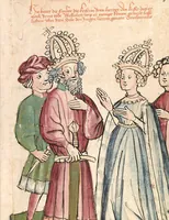 Picture 2 of 142 from Historia septem sapientum, dt. ; Martinus Oppaviensis: Chronicon pontificum et imperatorum, dt. (1450), leaf 25