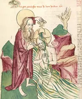 Picture 121 of 142 from Historia septem sapientum, dt. ; Martinus Oppaviensis: Chronicon pontificum et imperatorum, dt. (1450), leaf 478