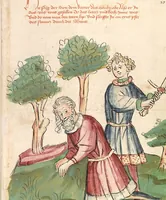 Picture 16 of 142 from Historia septem sapientum, dt. ; Martinus Oppaviensis: Chronicon pontificum et imperatorum, dt. (1450), leaf 67