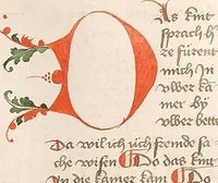 Picture 24 of 142 from Historia septem sapientum, dt. ; Martinus Oppaviensis: Chronicon pontificum et imperatorum, dt. (1450), leaf 87