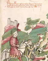 Picture 26 of 142 from Historia septem sapientum, dt. ; Martinus Oppaviensis: Chronicon pontificum et imperatorum, dt. (1450), leaf 93