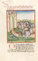 An illustration from Herpin (1470)