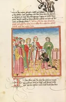 An illustration from Herpin (1470)