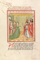 An illustration from Herpin (1470)