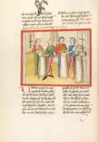 An illustration from Bücher Mose, Josua, Richter, Ruth (1477)