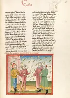 An illustration from Bücher Mose, Josua, Richter, Ruth (1477)