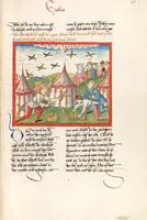 An illustration from Bücher Mose, Josua, Richter, Ruth (1477)