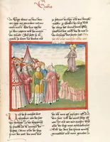An illustration from Bücher Mose, Josua, Richter, Ruth (1477)