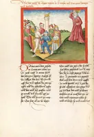 An illustration from Bücher Mose, Josua, Richter, Ruth (1477)
