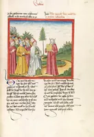 An illustration from Bücher Mose, Josua, Richter, Ruth (1477)