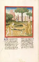 An illustration from Bücher Mose, Josua, Richter, Ruth (1477)