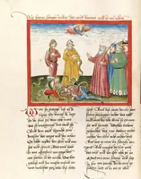 An illustration from Bücher Mose, Josua, Richter, Ruth (1477)