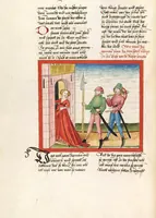An illustration from Bücher Mose, Josua, Richter, Ruth (1477)