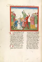 An illustration from Bücher Mose, Josua, Richter, Ruth (1477)