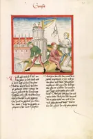 An illustration from Bücher Mose, Josua, Richter, Ruth (1477)