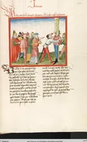 An illustration from Bücher Mose, Josua, Richter, Ruth (1477)