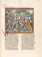 Picture 18 of 40 from Könige, Paralipomenon I und II, Esra, Tobias, Judith, Esther, Hiob (1477), leaf 135