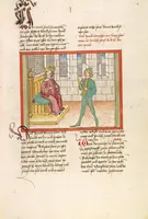 Picture 6 of 40 from Könige, Paralipomenon I und II, Esra, Tobias, Judith, Esther, Hiob (1477), leaf 55