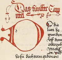 An illustration from AT (Bücher Mose, Josua, Richter) (1441)
