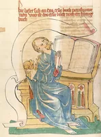 An illustration from AT ( Bücher der Könige, Paralipomenon I und II) (1441)