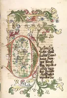 An illustration from AT (Bücher Esra, Nehemia, Tobias, Judith, Esther, Hiob, Psalter, Parabole, Ecclesiastes, Cantica, Sapientia, Ecclesiasticu) (1441)