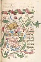 An illustration from AT (Jesaia, Jeremia, Baruch, Hesekiel, Daniel, 12 kleine Propheten) (1441)
