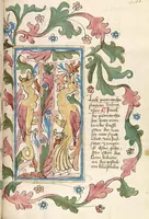 An illustration from AT (Jesaia, Jeremia, Baruch, Hesekiel, Daniel, 12 kleine Propheten) (1441)