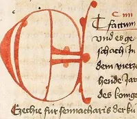 An illustration from AT (Jesaia, Jeremia, Baruch, Hesekiel, Daniel, 12 kleine Propheten) (1441)