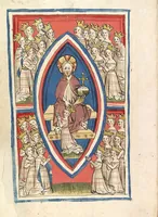 An illustration from Die 24 Alten (1418)