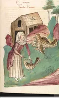 An illustration from Das Buch der Natur (1442)