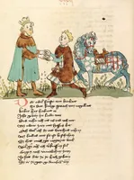 Picture 22 of 25 from Willehalm von Orlens (1420), leaf 540