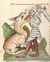 An illustration from 'Virginal' (1444)