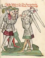 An illustration from 'Virginal' (1444)
