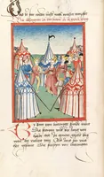 Picture 17 of 138 from 'Lohengrin' ; 'Friedrich von Schwaben' (1470), leaf 100