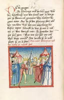 An illustration from 'Lohengrin' ; 'Friedrich von Schwaben' (1470)
