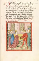 An illustration from 'Lohengrin' ; 'Friedrich von Schwaben' (1470)