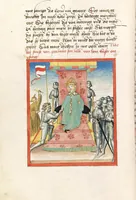 Picture 26 of 138 from 'Lohengrin' ; 'Friedrich von Schwaben' (1470), leaf 128
