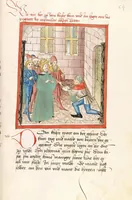 An illustration from 'Lohengrin' ; 'Friedrich von Schwaben' (1470)