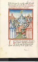 An illustration from 'Lohengrin' ; 'Friedrich von Schwaben' (1470)