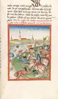 An illustration from 'Lohengrin' ; 'Friedrich von Schwaben' (1470)