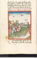 Picture 43 of 138 from 'Lohengrin' ; 'Friedrich von Schwaben' (1470), leaf 184