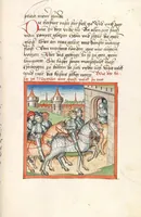 An illustration from 'Lohengrin' ; 'Friedrich von Schwaben' (1470)